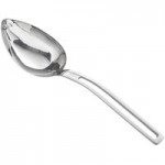 Vollrath 46726 Miramar® 1 oz. Stainless Steel Open Handle Slotted Oval Serving Spoon Vollrath 46726 Miramar® 1 oz. Stainless Steel Open Handle Slotted Oval Serving Spoon