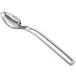 Vollrath 46726 Miramar® 1 oz. Stainless Steel Open Handle Slotted Oval Serving Spoon Vollrath 46726 Miramar® 1 oz. Stainless Steel Open Handle Slotted Oval Serving Spoon
