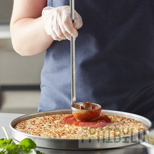 Vollrath 58430 3 oz. Two-Piece Stainless Steel Ladle