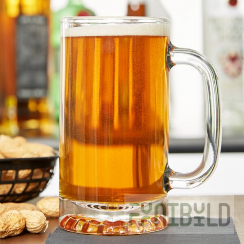 Libbey 5092 16 oz. Customizable Beer Tankard - 12/Case