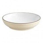 Acopa Embers 32 oz. Midnight Blue Matte Stoneware Pasta Bowl - 12/Case