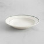 Acopa Embers 32 oz. Midnight Blue Matte Stoneware Pasta Bowl - 12/Case