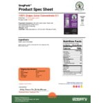 Grape Juice 3:1 Concentrate 32 fl. oz. - 12/Case Grape Juice 3:1 Concentrate 32 fl. oz. - 12/Case