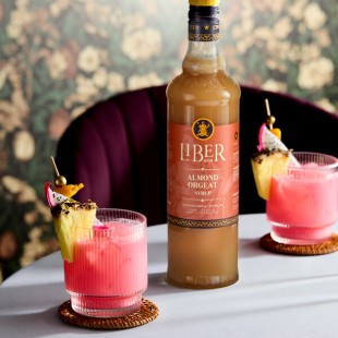 Liber & Co Almond Orgeat Syrup 750 mL - 6/Case Liber & Co Almond Orgeat Syrup 750 mL - 6/Case