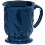 Dinex DX300084 Turnbury 8 oz. Sage Insulated Mug with Pedestal Base - 48/Case Dinex DX300084 Turnbury 8 oz. Sage Insulated Mug with Pedestal Base - 48/Case