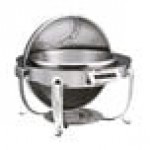 Bon Chef 16000CH Roman Elite 9 Qt. Round Chrome Electric Chafer with Automatic Open / Close Lid and Glass Window Bon Chef 16000CH Roman Elite 9 Qt. Round Chrome Electric Chafer with Automatic Open / Close Lid and Glass Window