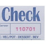 Choice 2 Part Green and White Carbon Guest Check - 50/Case
