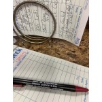 Choice 2 Part Green and White Carbon Guest Check - 50/Case
