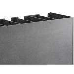ServSense Black 16-Section Countertop Condiment Organizer - 27 ServSense Black 16-Section Countertop Condiment Organizer - 27