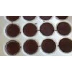 Chicago Metallic 45125 12 Cup 3.8 oz. Glazed Aluminized Steel Muffin / Cupcake Pan - 11 1/8