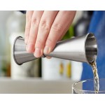 Acopa 1 oz. & 1.5 oz. Stainless Steel Japanese Jigger Acopa 1 oz. & 1.5 oz. Stainless Steel Japanese Jigger