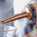 Acopa Copper Liquor Pourer with Tapered Speed Jet - 12/Pack