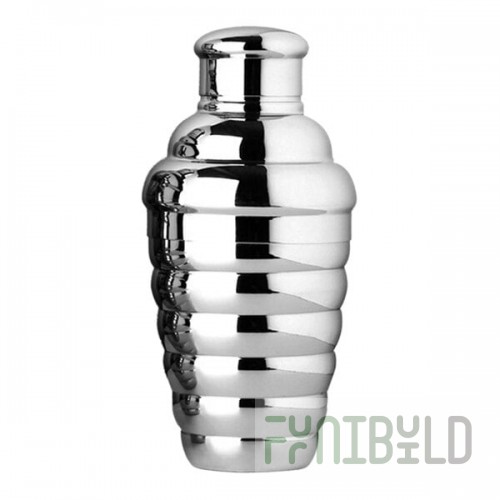 Franmara Convex 8 oz. Cobbler Cocktail Shaker 8120 BXR