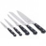 Mercer Culinary M23505 Renaissance® 6-Piece Knife Set with Wood / Glass Knife Block Mercer Culinary M23505 Renaissance® 6-Piece Knife Set with Wood / Glass Knife Block
