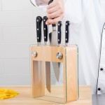 Mercer Culinary M23505 Renaissance® 6-Piece Knife Set with Wood / Glass Knife Block Mercer Culinary M23505 Renaissance® 6-Piece Knife Set with Wood / Glass Knife Block