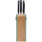 Mercer Culinary M23505 Renaissance® 6-Piece Knife Set with Wood / Glass Knife Block Mercer Culinary M23505 Renaissance® 6-Piece Knife Set with Wood / Glass Knife Block
