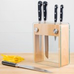 Mercer Culinary M23505 Renaissance® 6-Piece Knife Set with Wood / Glass Knife Block Mercer Culinary M23505 Renaissance® 6-Piece Knife Set with Wood / Glass Knife Block