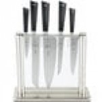 Mercer Culinary M23505 Renaissance® 6-Piece Knife Set with Wood / Glass Knife Block Mercer Culinary M23505 Renaissance® 6-Piece Knife Set with Wood / Glass Knife Block