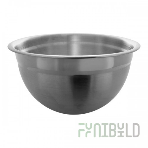TableCraft H833 5 Qt Extra Heavy Weight Stainless Steel Mixing Bowl