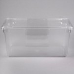 Rubbermaid® FG332800CLR Clear Polycarbonate Food Storage Box - 26 Rubbermaid® FG332800CLR Clear Polycarbonate Food Storage Box - 26