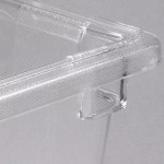 Rubbermaid® FG332800CLR Clear Polycarbonate Food Storage Box - 26 Rubbermaid® FG332800CLR Clear Polycarbonate Food Storage Box - 26