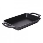 GET Heiss 10 oz. Black Enamel Coated Cast Aluminum Mini Coated Cast Aluminum Round Pan CA-101-BK/BK/CC