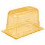 Vollrath 9046410 Super Pan® 1/4 Size Amber High Heat Plastic Food Pan - 6 Vollrath 9046410 Super Pan® 1/4 Size Amber High Heat Plastic Food Pan - 6