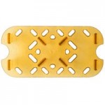Vollrath 9046410 Super Pan® 1/4 Size Amber High Heat Plastic Food Pan - 6 Vollrath 9046410 Super Pan® 1/4 Size Amber High Heat Plastic Food Pan - 6
