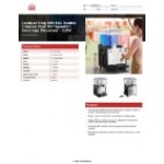 Carnival King RBD3G2 Double 3 Gallon Bowl Refrigerated Beverage Dispenser - 120V