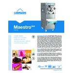 Carpigiani Maestro ** HCD-W 15 Qt. Water Cooled Gelato / Pastry / Chocolate Batch Freezer with Hot-Cold-Dynamic - 208-230V, 3 Phase Carpigiani Maestro ** HCD-W 15 Qt. Water Cooled Gelato / Pastry / Chocolate Batch Freezer with Hot-Cold-Dynamic - 208-230V, 3 Phase