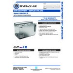 Beverage-Air DW49HC-S Hydrocarbon Series 50