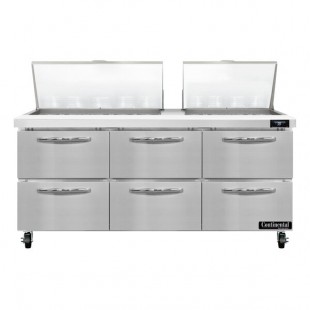 Continental Refrigerator SW72-N-27M-D 72