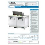 True TSSU-48-08-ADA-HC 48 3/8 True TSSU-48-08-ADA-HC 48 3/8