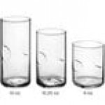 Acopa Thumbprint Rocks / Old Fashioned and Beverage Glass Set - 36/Set