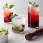 Acopa Thumbprint Rocks / Old Fashioned and Beverage Glass Set - 36/Set