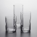 Acopa Thumbprint Rocks / Old Fashioned and Beverage Glass Set - 36/Set