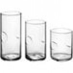 Acopa Thumbprint Rocks / Old Fashioned and Beverage Glass Set - 36/Set