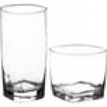 Acopa Thumbprint Rocks / Old Fashioned and Beverage Glass Set - 36/Set