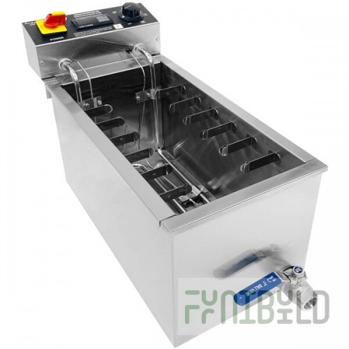 Paragon 9155 ParaFryer Mighty 37.5 lb. Manual Corn Dog Fryer - 230V, 3000W