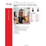 Avantco DHC-26 2.6 Gallon (10 Liter) Hot Beverage / Hot Topping Dispenser