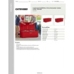 CaterGator CG200RD Red 210 Qt. Rotomolded Outdoor Cooler / Ice Chest CaterGator CG200RD Red 210 Qt. Rotomolded Outdoor Cooler / Ice Chest