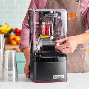 Blendtec SNBSXC2901-B1K Stealth Nitro X 3.8 hp Blender with Sound Enclosure and Jarless Blending - 120V