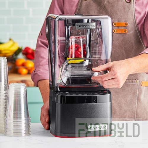 Blendtec SNBSXC2901-B1K Stealth Nitro X 3.8 hp Blender with Sound Enclosure and Jarless Blending - 120V