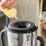 AvaMix BX1GRGV 3 3/4 hp 1 Gallon Stainless Steel Heavy Duty Commercial Food Blender with Variable Speed Controls - 120V AvaMix BX1GRGV 3 3/4 hp 1 Gallon Stainless Steel Heavy Duty Commercial Food Blender with Variable Speed Controls - 120V