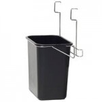 Metro BC2030-2DBL Black Utility Cart with Two Deep Ledge Shelves 32 3/4 Metro BC2030-2DBL Black Utility Cart with Two Deep Ledge Shelves 32 3/4