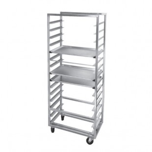 Channel 412A-OR Side Load Aluminum Bun Pan Oven Rack - 15 Pan Channel 412A-OR Side Load Aluminum Bun Pan Oven Rack - 15 Pan