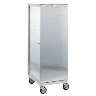 Metro CD4N 40 Pan End Load Uninsulated Bun / Sheet Pan Rack / Delivery / Storage Cabinet Enclosed with Lockable Door - Assembled