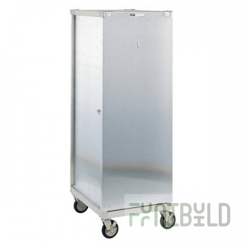 Metro CD4N 40 Pan End Load Uninsulated Bun / Sheet Pan Rack / Delivery / Storage Cabinet Enclosed with Lockable Door - Assembled