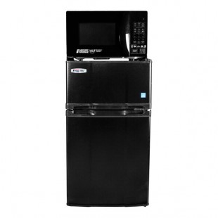 Danby 3.1MF7-7B1 MicroFridge 3.1 Cu. Ft. Black Solid Two Door Reach-In Refrigerator / Freezer with Microwave Danby 3.1MF7-7B1 MicroFridge 3.1 Cu. Ft. Black Solid Two Door Reach-In Refrigerator / Freezer with Microwave