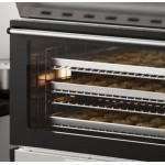 Cooking Performance Group COF-D4-M Double Stacked Electric Digital 4 Tray Full Size Convection Oven with Moisture Injection and Stand - 208-240V Cooking Performance Group COF-D4-M Double Stacked Electric Digital 4 Tray Full Size Convection Oven with Moisture Injection and Stand - 208-240V
